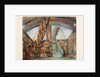 Stage design for The Bride of Dionysus by Charles Ricketts