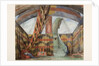 Stage design for The Bride of Dionysus by Charles Ricketts