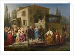 Visit of the Doge of Venice to Titian, 1870-71 by Robert Antoine Muller