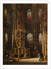 Interior of the Church of St. Lawrence, Nuremberg, c.1875 by Henry Thomas Schafer