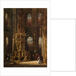 Interior of the Church of St. Lawrence, Nuremberg, c.1875 by Henry Thomas Schafer