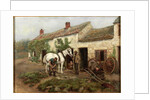 Smithy, Hexham Bridge End, 1885 by Ralph Hedley