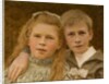 Philip and V.M. Haswell, aged 8 and 6 by Dr. John Haswell