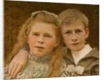 Philip and V.M. Haswell, aged 8 and 6 by Dr. John Haswell