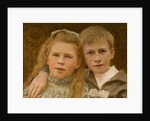 Philip and V.M. Haswell, aged 8 and 6 by Dr. John Haswell