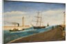 The Tug 'Rescue' Towing the Brig 'Polly' into Sunderland Harbour, 1885 by James W. Ferguson