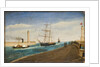 The Tug 'Rescue' Towing the Brig 'Polly' into Sunderland Harbour, 1885 by James W. Ferguson