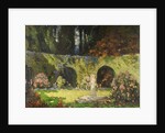 In an Old-World Garden by Thomas Edwin Mostyn