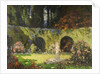 In an Old-World Garden by Thomas Edwin Mostyn