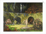 In an Old-World Garden by Thomas Edwin Mostyn