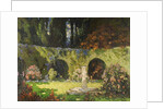 In an Old-World Garden by Thomas Edwin Mostyn