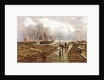 Sunderland Piers, 1843, 1886 by John James Syer
