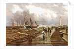 Sunderland Piers, 1843, 1886 by John James Syer