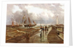 Sunderland Piers, 1843, 1886 by John James Syer