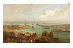 Sunderland Harbour from Roker, c.1850-c.1855 by Edward Hastings