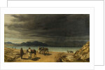 Landscape with Lake and Greek Soldiers by John Rogers Herbert