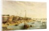 William Pile's Shipyard, North Sands, c.1830 by English School