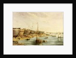 William Pile's Shipyard, North Sands, c.1830 by English School