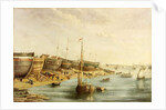 William Pile's Shipyard, North Sands, c.1830 by English School