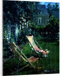 Deck Chairs at Coudray, 1998 by Susan Ryder