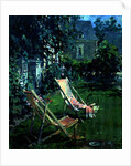 Deck Chairs at Coudray, 1998 by Susan Ryder