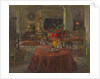 Grand Salon with Red Roses by Susan Ryder