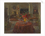 Grand Salon with Red Roses by Susan Ryder