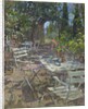 Terrace, Mas de la Rose by Susan Ryder