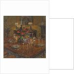 Dining Room with Geraniums by Susan Ryder