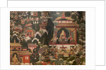 Scenes of the life of the Buddha Shakyamuni by Tibetan School