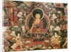 Scenes of the life of the Buddha Shakyamuni. First half of the 17th century. Detrempe on canvas. by Tibetan School