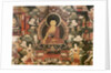 Scenes of the life of the Buddha Shakyamuni. First half of the 17th century. Detrempe on canvas. by Tibetan School