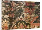 Scenes of the life of the Buddha Shakyamuni. First half of the 17th century. Detrempe on canvas. by Tibetan School