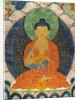 Buddha and three Jakata by School Tibetan
