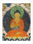 Buddha and three Jakata by School Tibetan