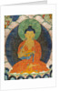Buddha and three Jakata by School Tibetan