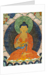 Buddha and three Jakata by School Tibetan