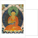 Buddha and three Jakata by School Tibetan
