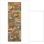 The four meetings of the Bodhsisattva by Chinese School