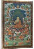The sermon on the peak of vultures in Rajagriha. East Tibet, second half of the 19th century. by School Tibetan