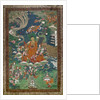 The descent from the sky of the Thirty-three gods in Samkashya by School Tibetan
