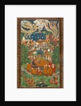 Skayamuni entering the nirvana by School Tibetan