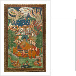 Skayamuni entering the nirvana by School Tibetan