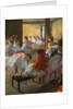 The Dance Class. 1873 by Edgar Degas