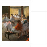 The Dance Class. 1873 by Edgar Degas