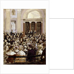 Reception of Victor Hugo at the Academie Francaise, Paris, 3rd June 1841 by Hermann Vogel