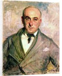 Max Jacob, 1921 by Jacques-Emile Blanche