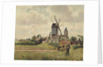 The Vieux-Moulin in Knokke 1894, 1902 by Camille Pissarro