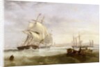 Shipping off Hartlepool by John Wilson Carmichael