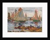 The Harbour at Concarneau by Aloysius C. O'Kelly